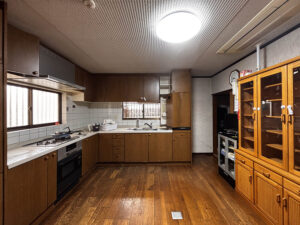 京田辺市　キッチンリフォーム　ビフォー