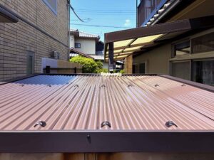 京都城陽市　屋根リフォーム　アフター　