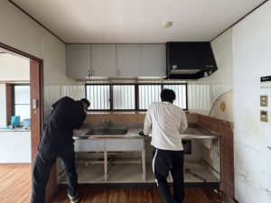 京都　城陽市　LDKリフォーム　施行中