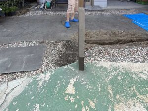 城陽市　EVコンセントリフォーム　施行中
