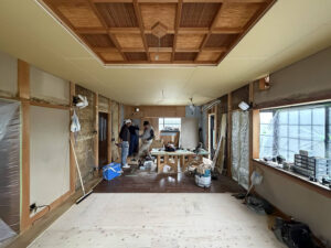 精華町　LDKリフォーム　施行中