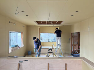 精華町　LDKリフォーム　施行中