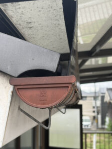 京都　城陽市　樋リフォーム　ビフォー