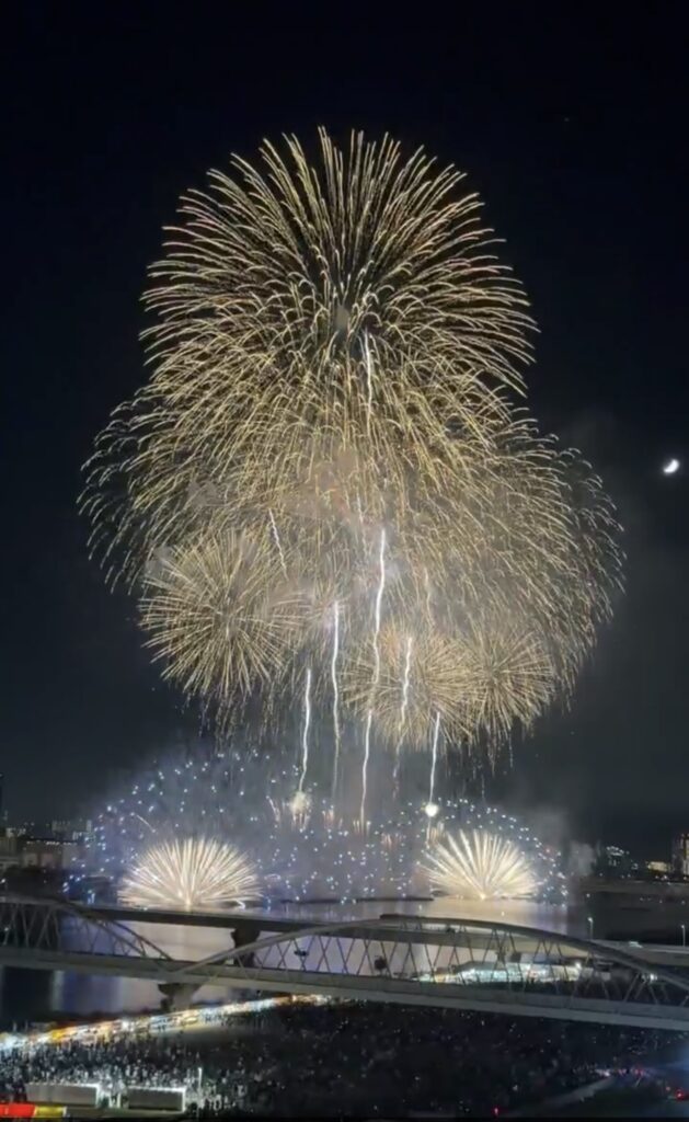 京都　城陽市　工務店　社長ブログ　淀川花火